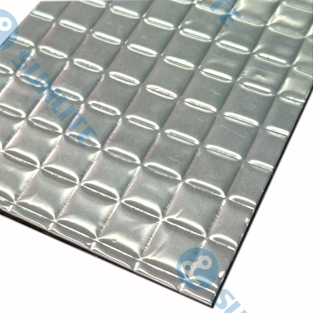 Vibration damping plaat